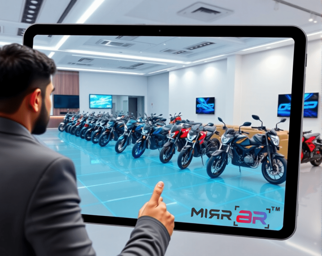 Unlock Explossive Bike sales with the Power of Metaverse Showroom and Augment Reality with Mirrar