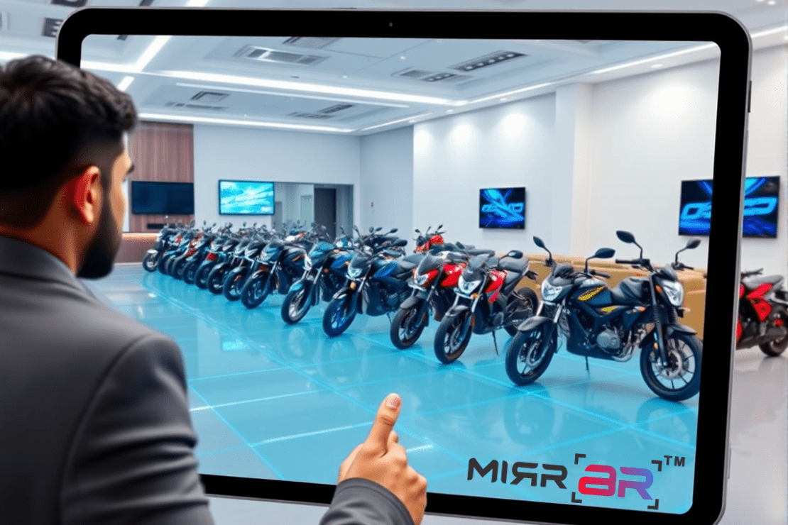  Unlock Explossive Bike sales with the Power of Metaverse Showroom and Augment Reality with Mirrar