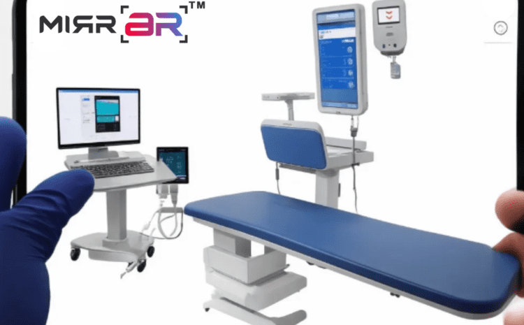3D AR Configurator of MirrAR in the fiels of medical equipments