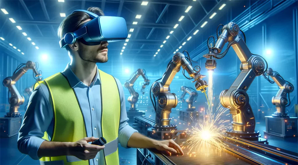Enhancing Factory Tours with Virtual Reality 
